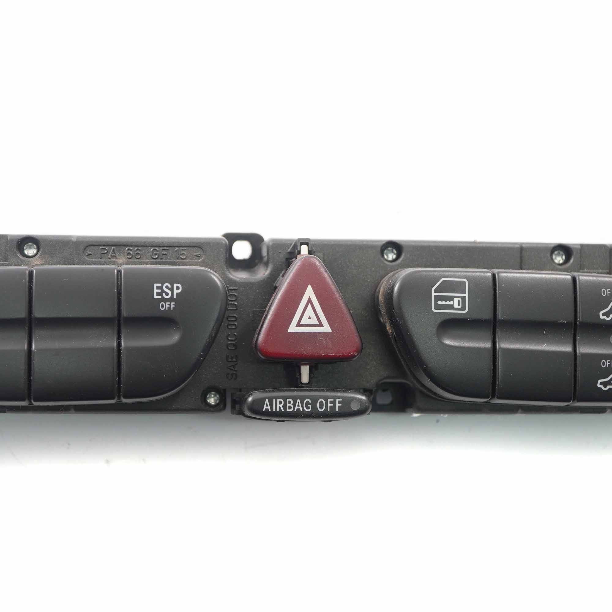 Mercedes CL203 Zentrum Schalttafel für die Gefahrenabwehr ESP A2038217858