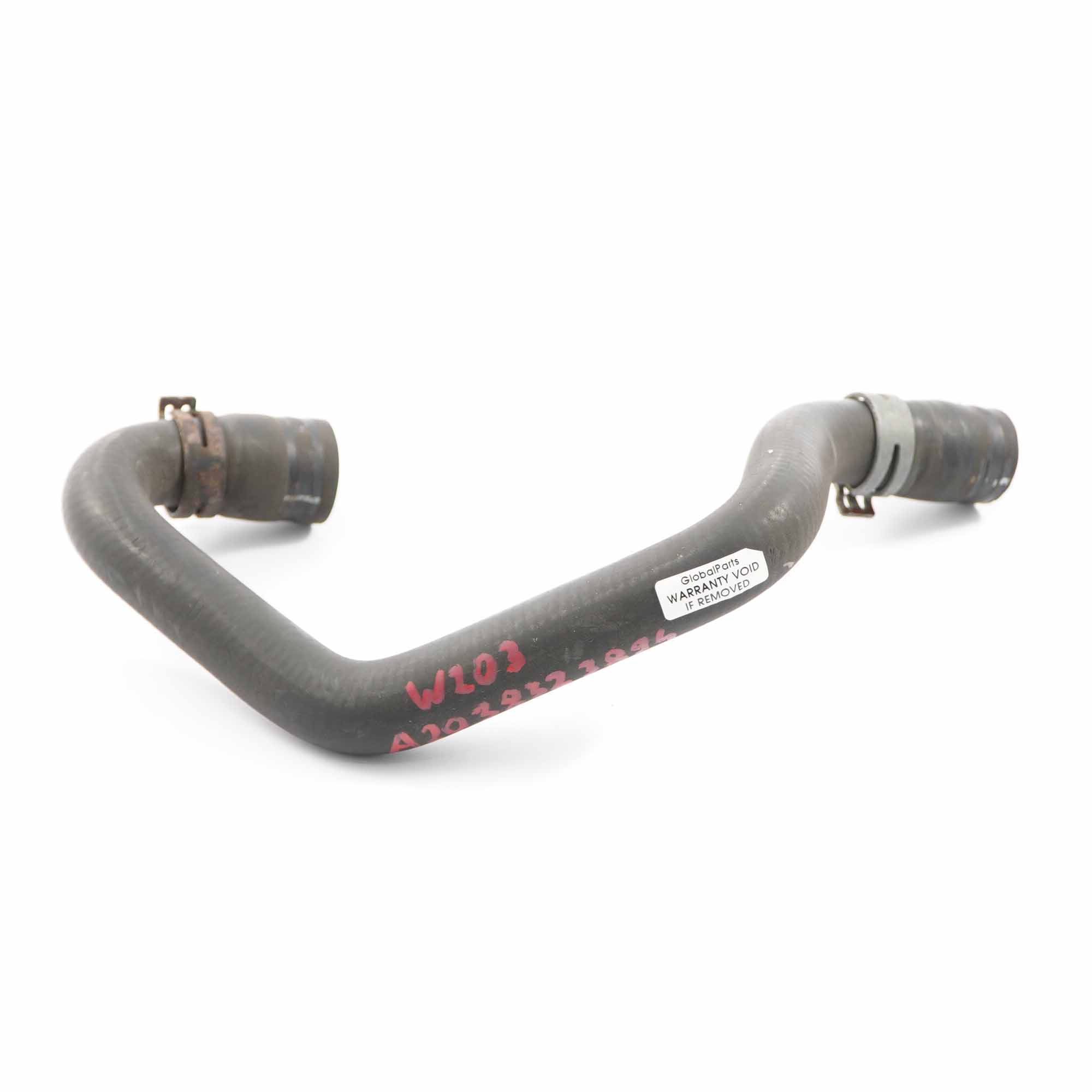 Mercedes-Benz C-Class W203 Kompressor Engine Cooling Radiator Return Hose Pipe