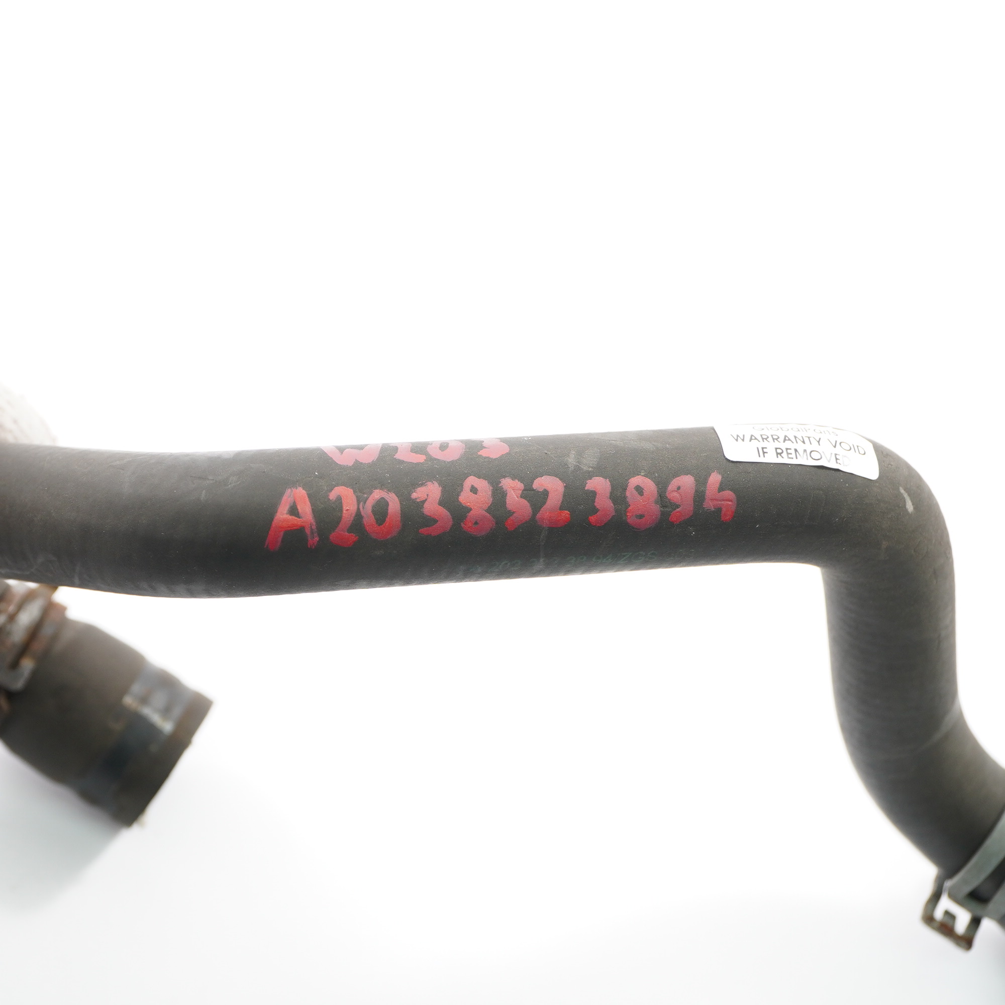 Mercedes-Benz C-Class W203 Kompressor Engine Cooling Radiator Return Hose Pipe