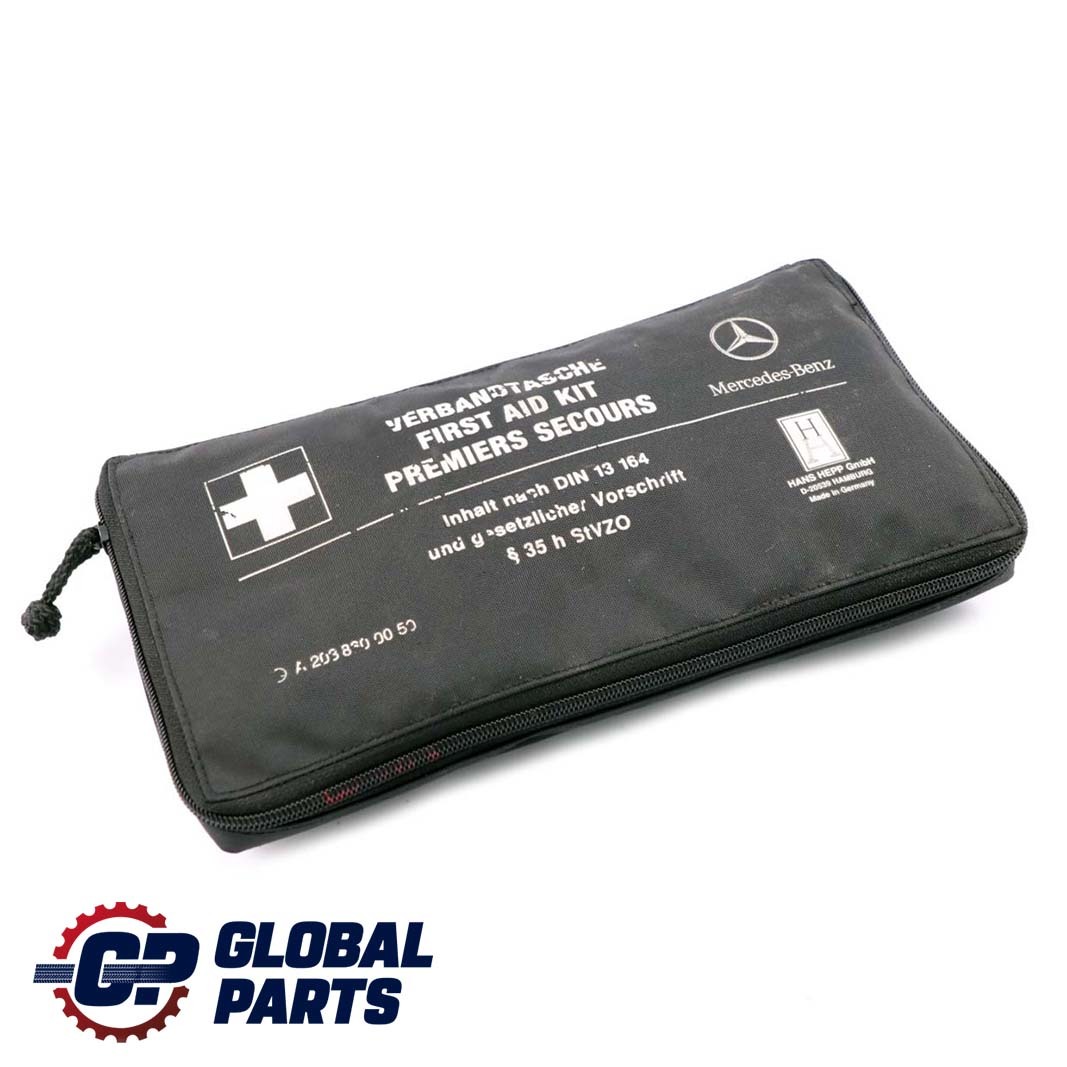 Mercedes-Benz C M ML W163 W203 First Aid Emergency Medical Kit Bag A2038600050