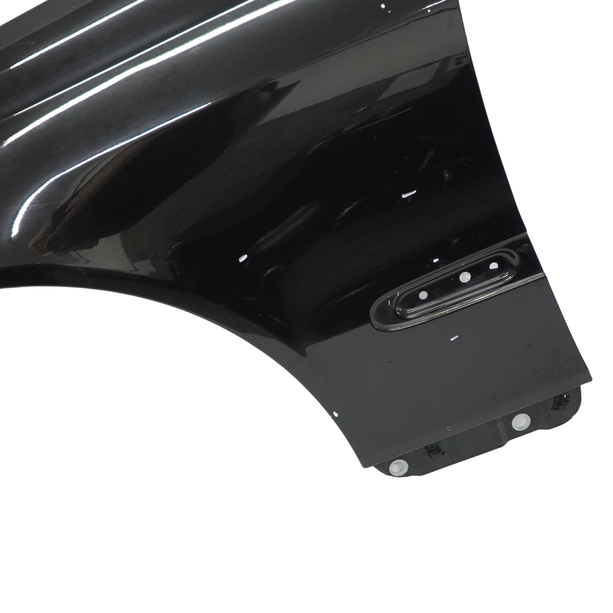 Mercedes W203 Front Left N/S Side Panel Wing Fender Obsidian Black - 197