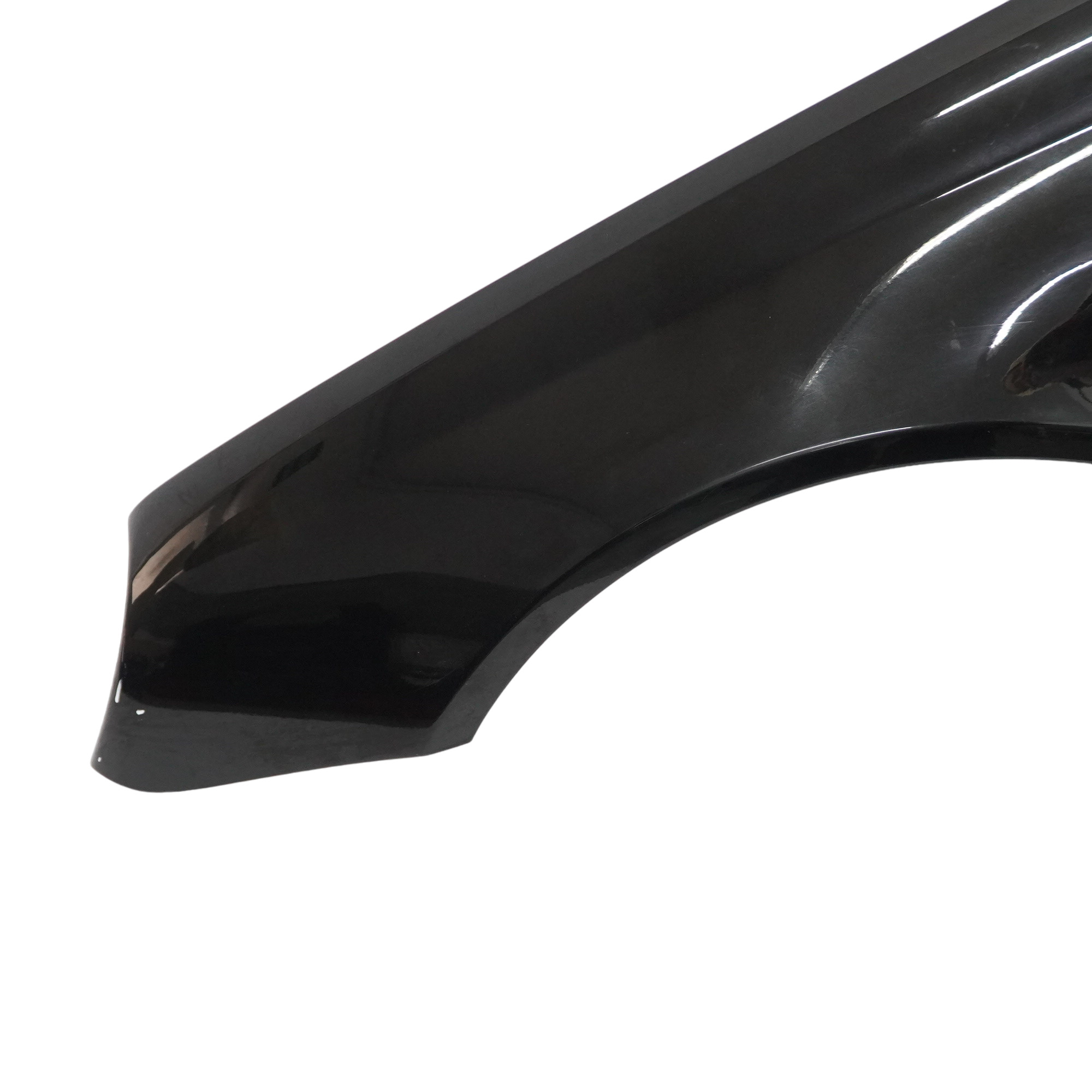 Mercedes W203 Front Left N/S Side Panel Wing Fender Obsidian Black - 197