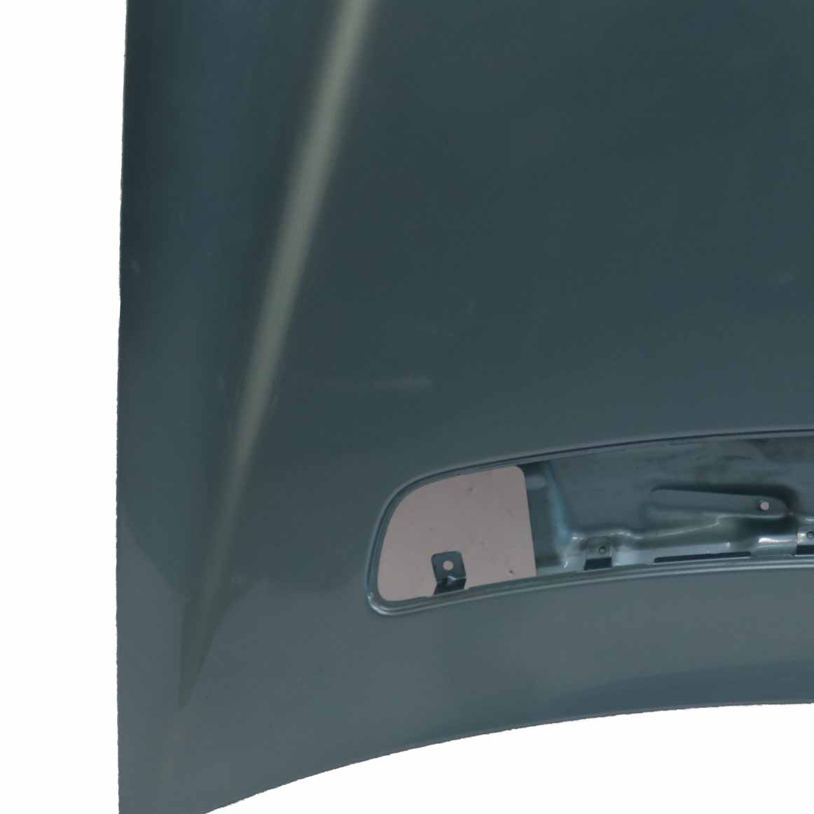 Mercedes W203 Hood Bonnet Trim Panel Covering Obsidian Black Metallic - 197