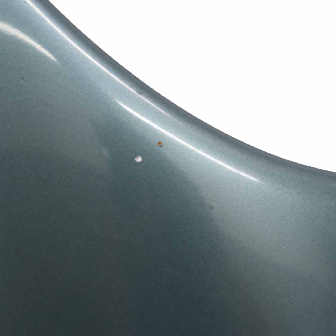 Mercedes W203 Hood Bonnet Trim Panel Covering Obsidian Black Metallic - 197