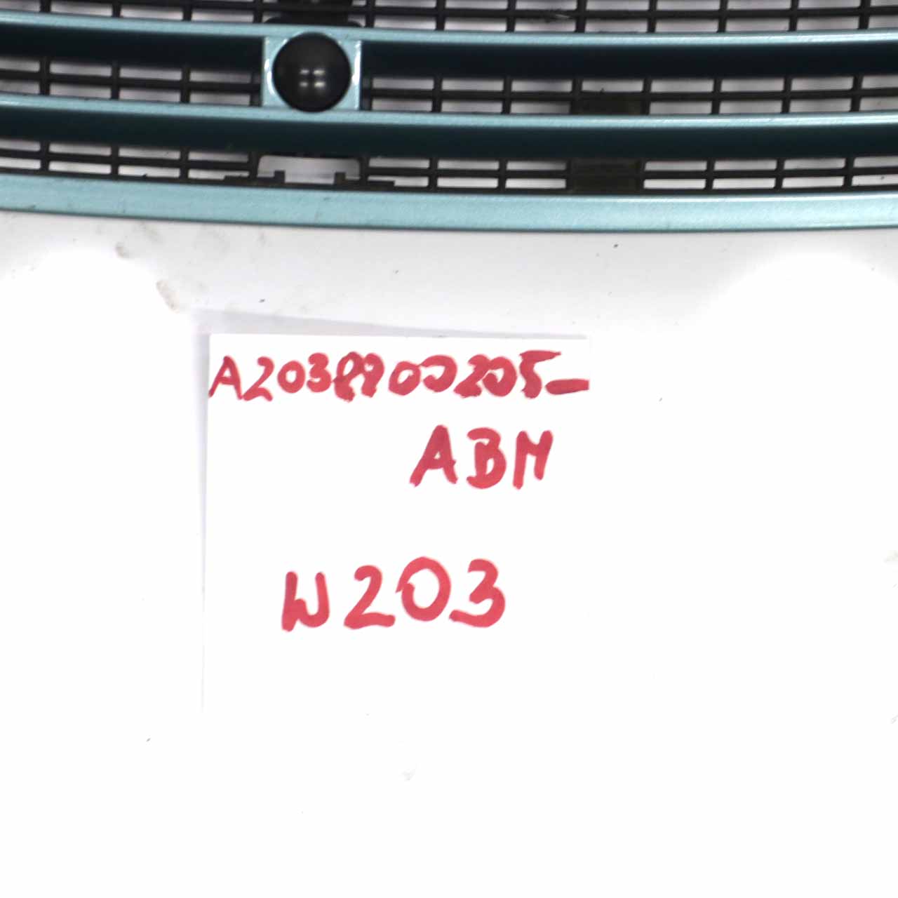 Mercedes W203 Vorderseite hauben abdeckung Grill Aragonite Blue 941 A2038800205