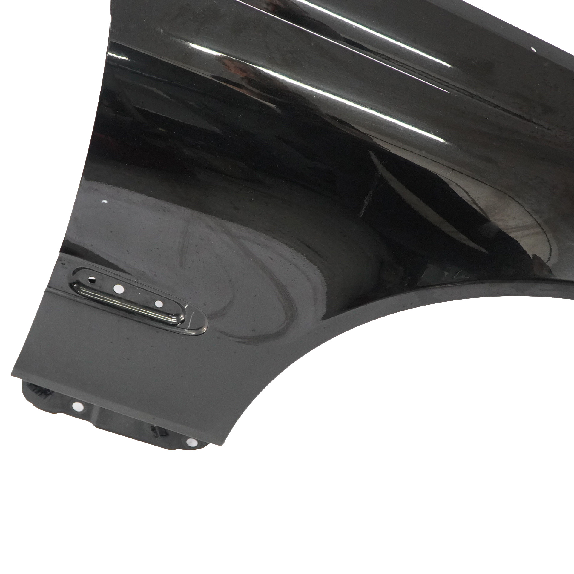 Mercedes W203 Side Panel Front Right O/S Wing Fender Obsidian Black - 197