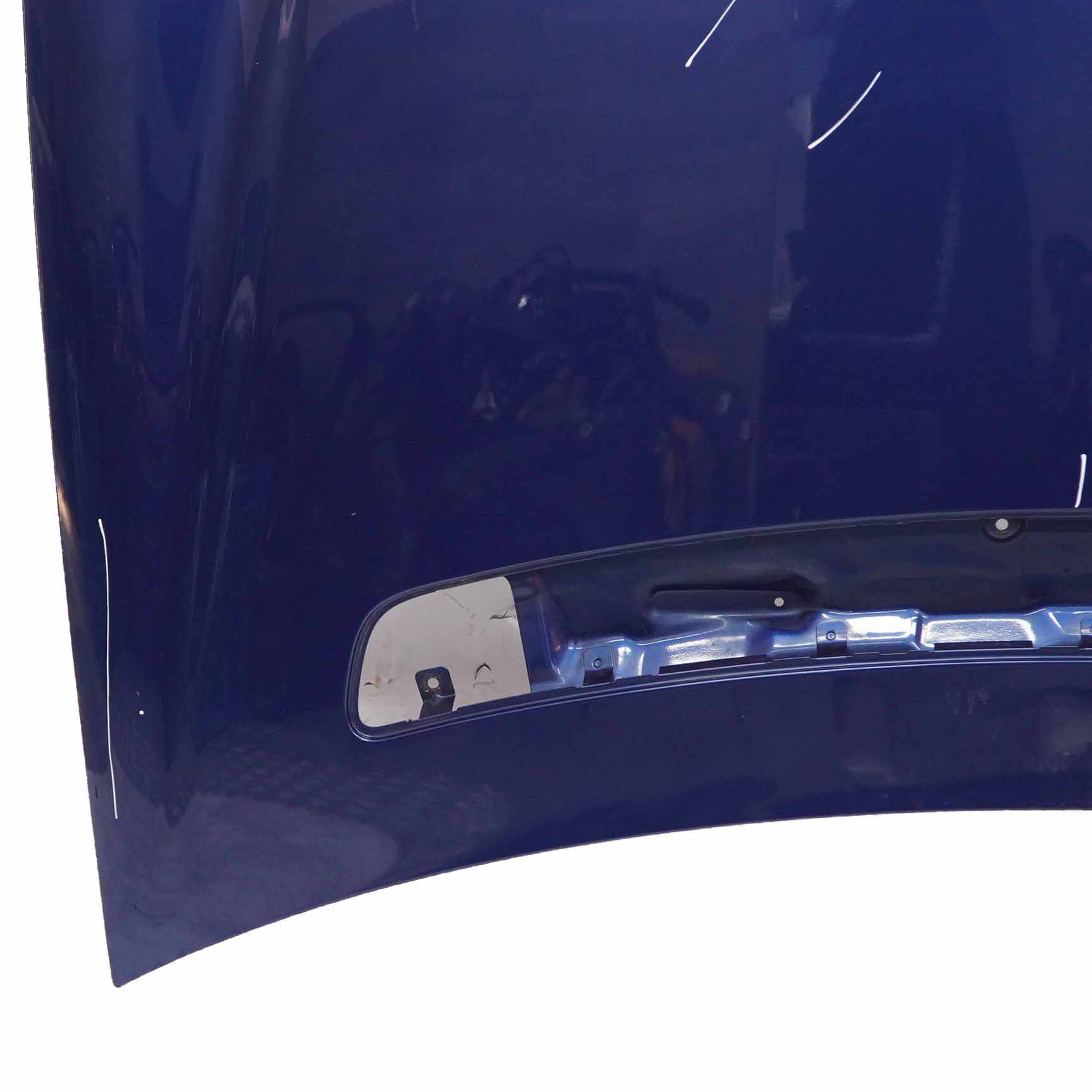 Mercedes W203 Hood Bonnet Trim Panel Covering Jaspis Blue Metallic - 345