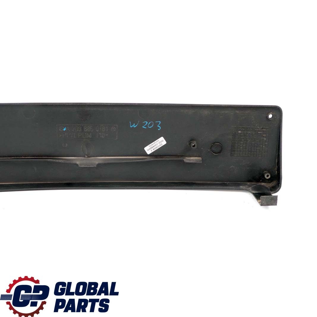 Mercedes-Benz C-Class W203 Front Bumper License Plate Holder Mount A2038850181