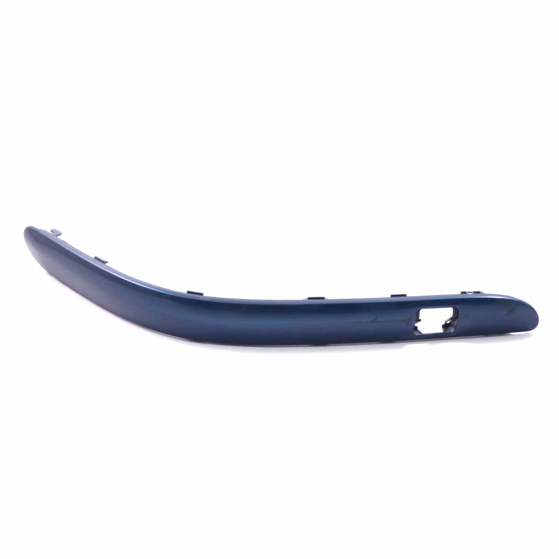 Mercedes W203 Front Bumper Strip Right O/S Trim Panel Jaspis Blue Metallic - 345