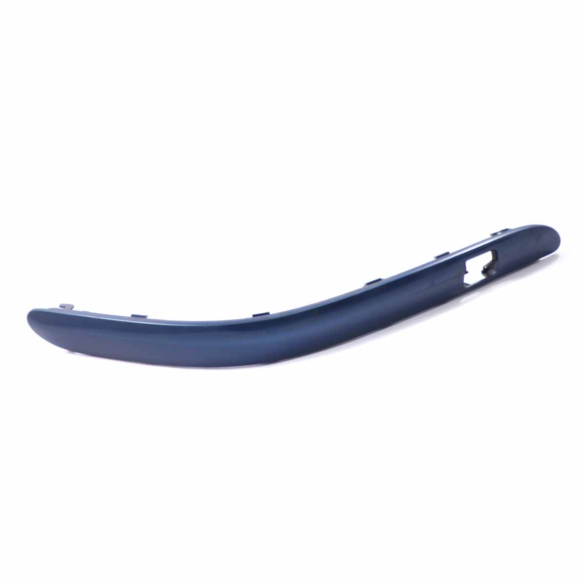 Mercedes W203 Front Bumper Strip Right O/S Trim Panel Jaspis Blue Metallic - 345