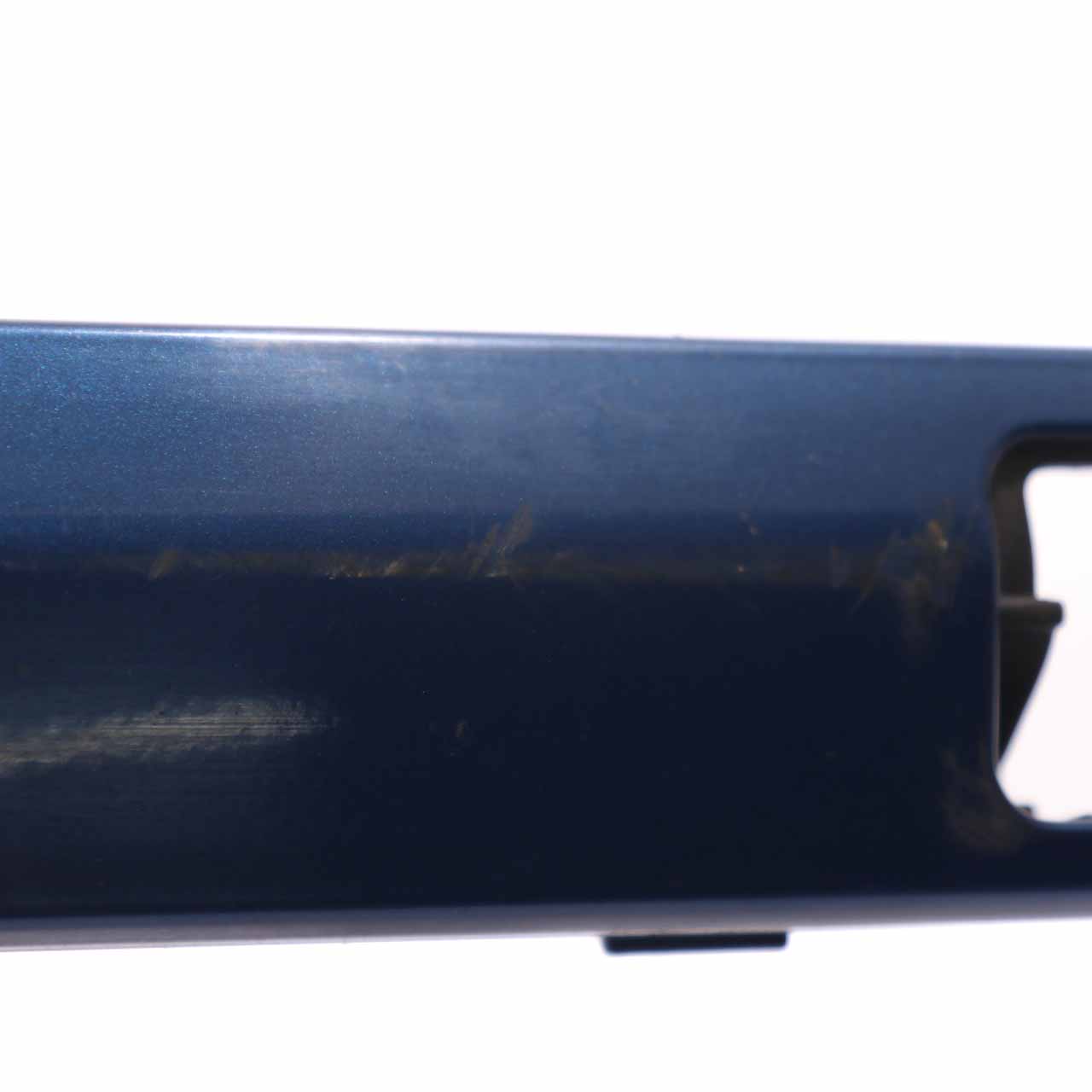 Mercedes W203 Front Bumper Strip Right O/S Trim Panel Jaspis Blue Metallic - 345