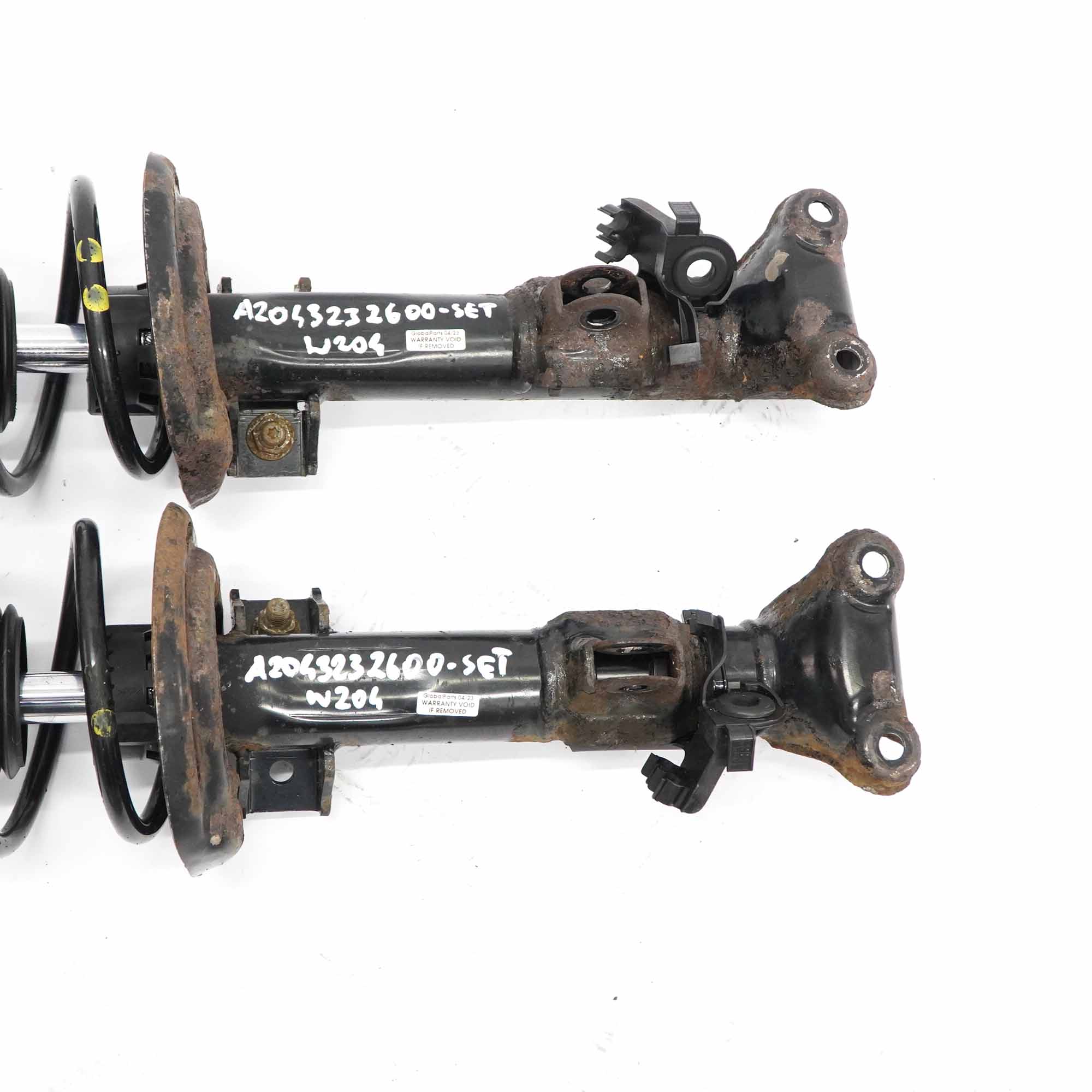 Mercedes W204 Spring Strut Front Left Right N/O/S Shock Absorber Set A2043200413