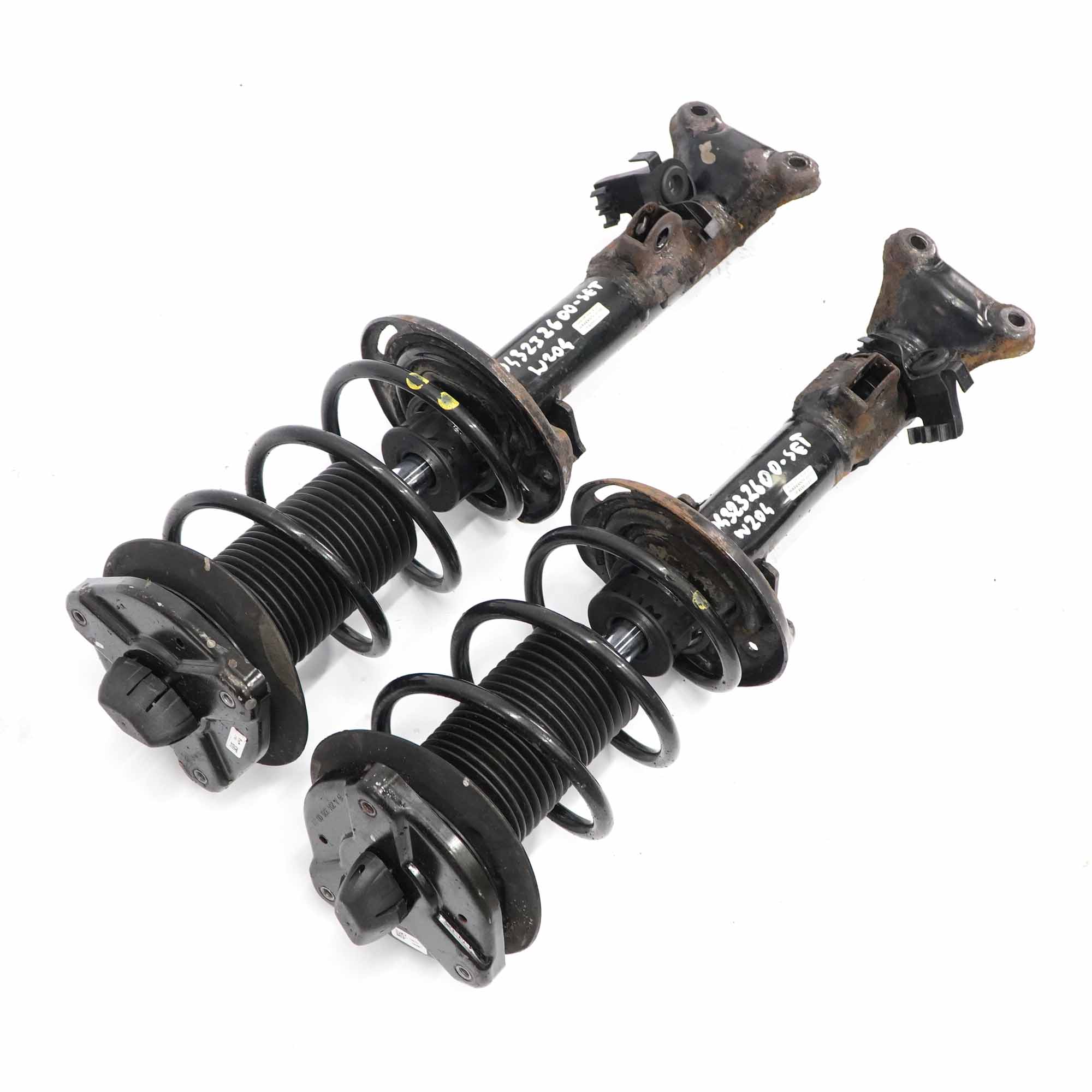 Mercedes W204 Spring Strut Front Left Right N/O/S Shock Absorber Set A2043200413