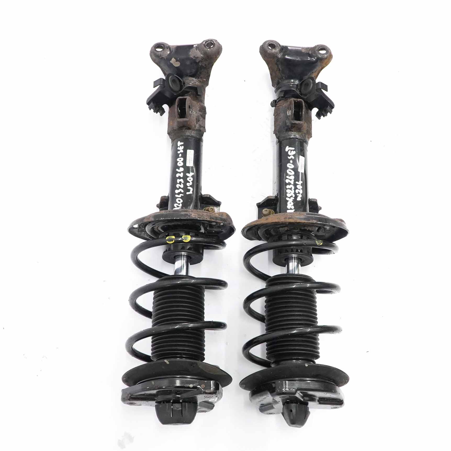 Mercedes W204 Spring Strut Front Left Right N/O/S Shock Absorber Set A2043200413