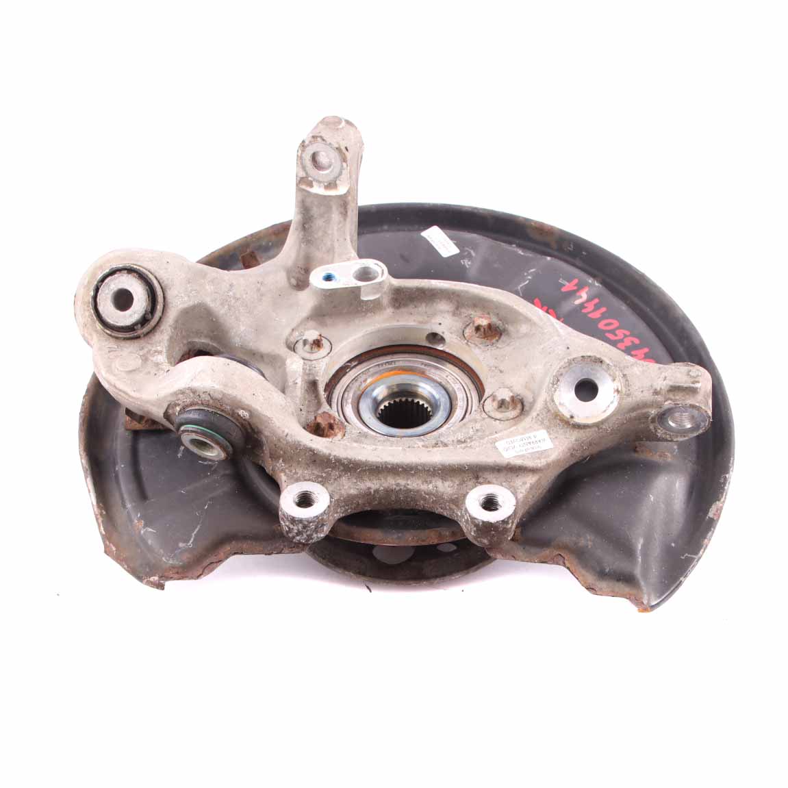 Mercedes W204 Wheel Hub C63 AMG Rear Right O/S Suspension Carrier Brake Cover