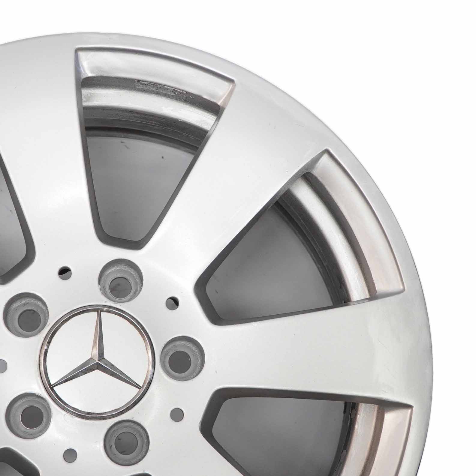 Mercedes W204 Silber 7-Loch Leichtmetallfelge 16" ET:43 7J A2044011102