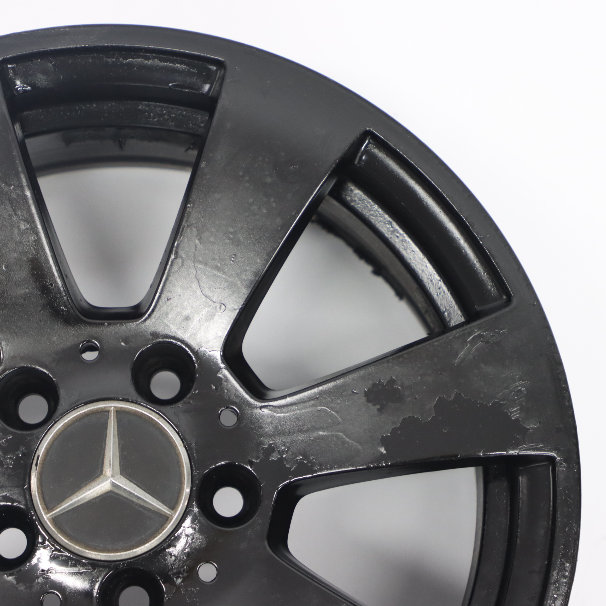 Mercedes W204 jante alliage noire 7 trous 16" ET:43 7J A2044011102