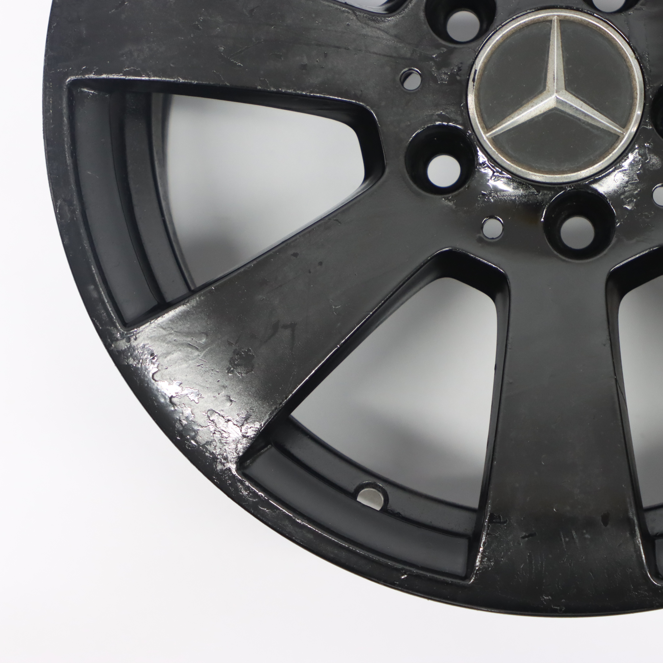 Mercedes W204 jante alliage noire 7 trous 16" ET:43 7J A2044011102