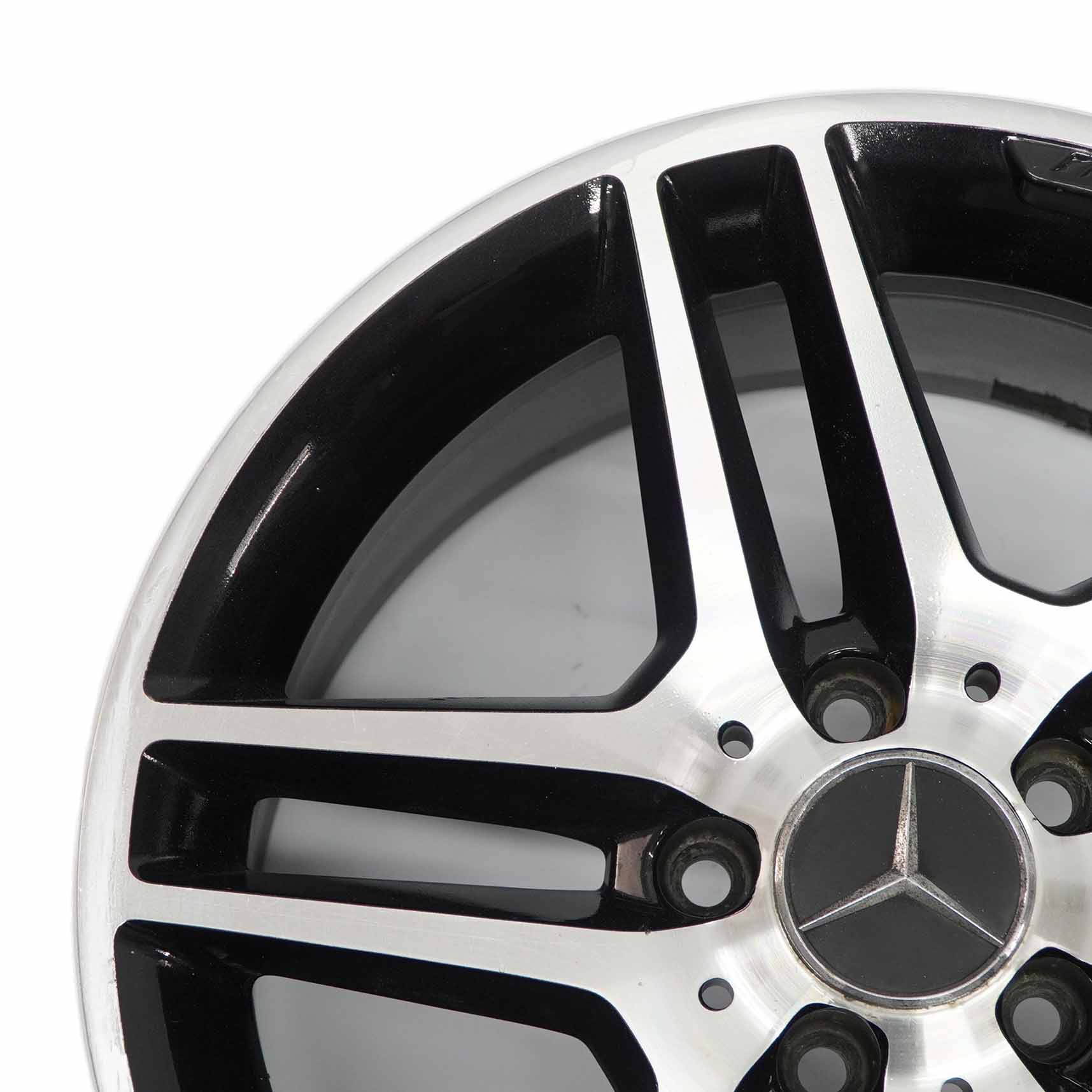 Wheel Rim Mercedes W204 AMG Alloy 5 Double Spoke 17" 8,5J ET:58 A2044012400