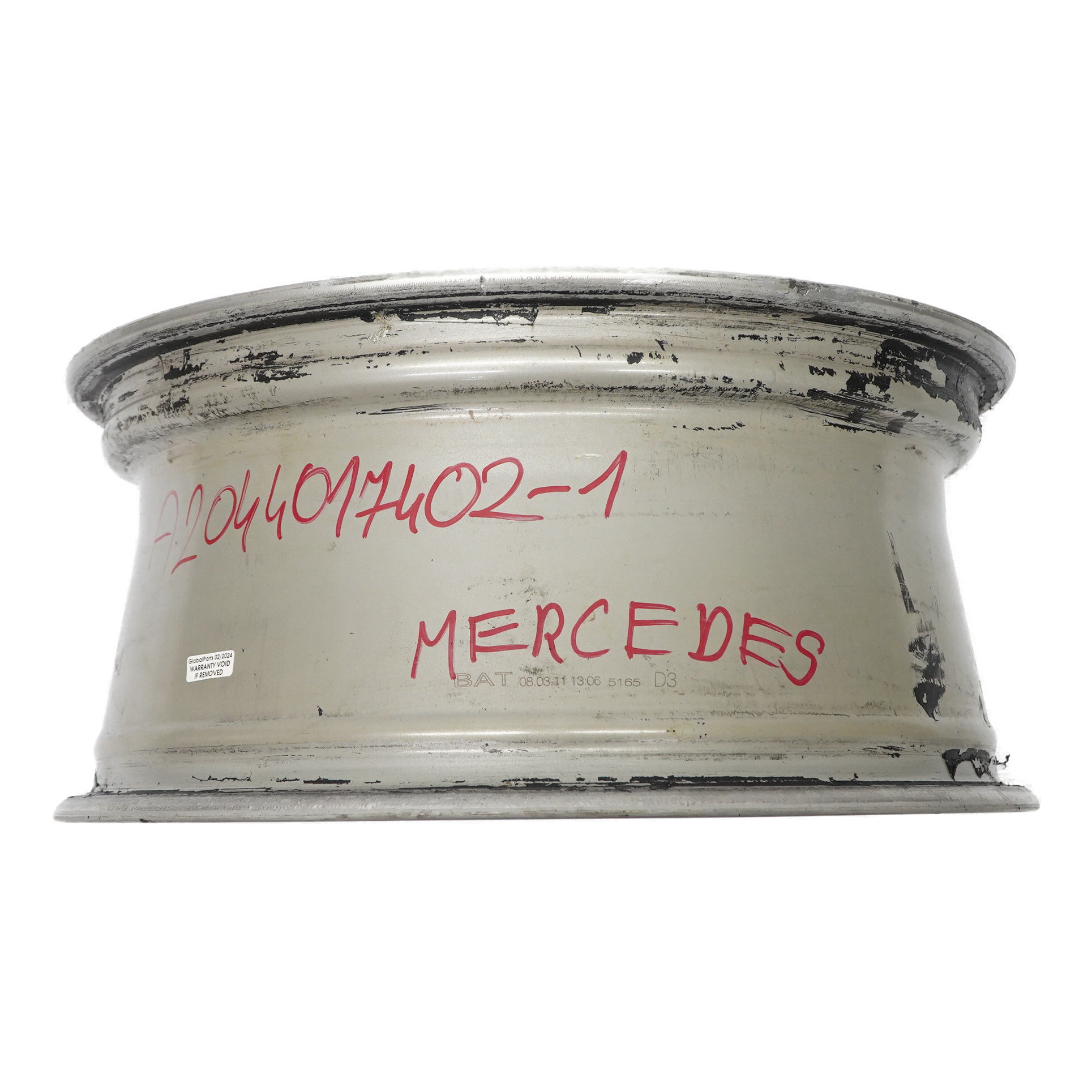 Mercedes W204 7 Doppelspeiche Leichtmetallfelge 17" 7,5J ET:47 A2044017402