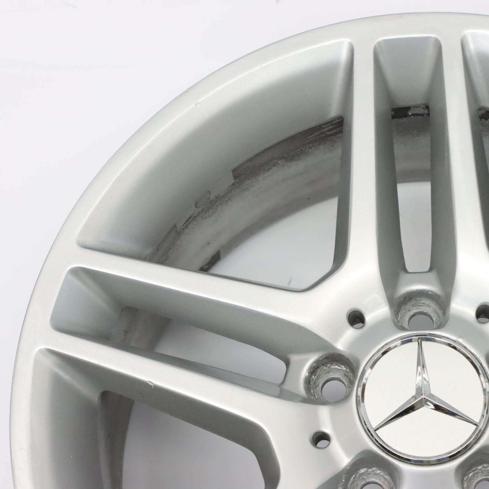 Mercedes W204 AMG Felge hinten silber 17" 8.5J ET:58 A2044019702