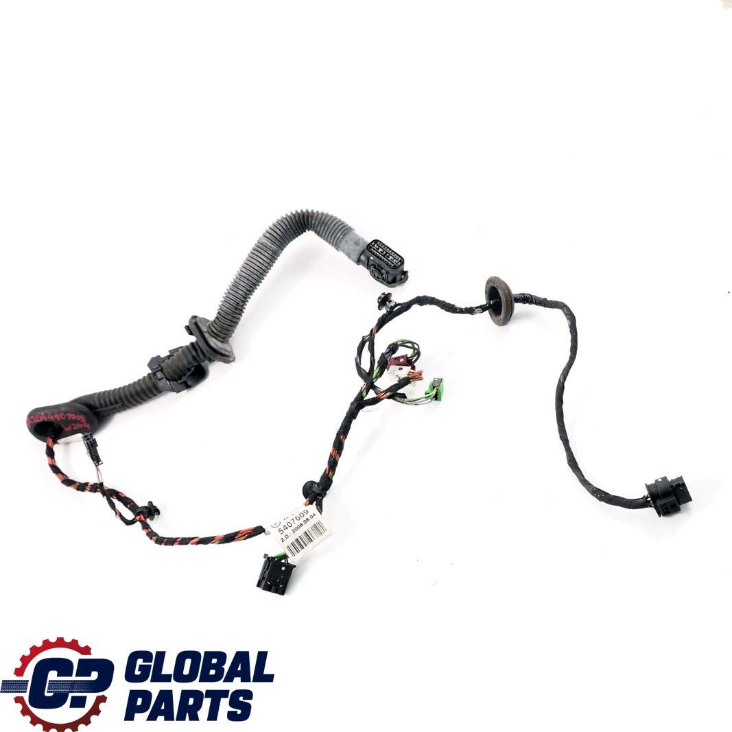 Mercedes-Benz C W204 Rear Left N/O/S Right Door Wiring Loom Harness A2045407609