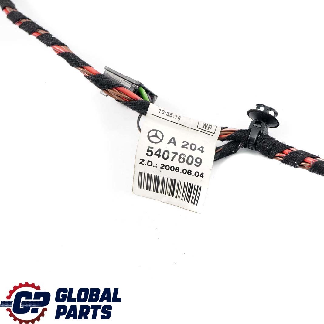 Mercedes-Benz C W204 Rear Left N/O/S Right Door Wiring Loom Harness A2045407609