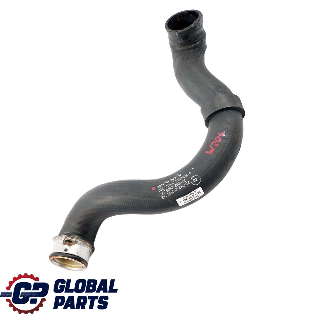 Mercedes-Benz C-Class W204 200 220 CDI Engine Radiator Right O/S Coolant Hose