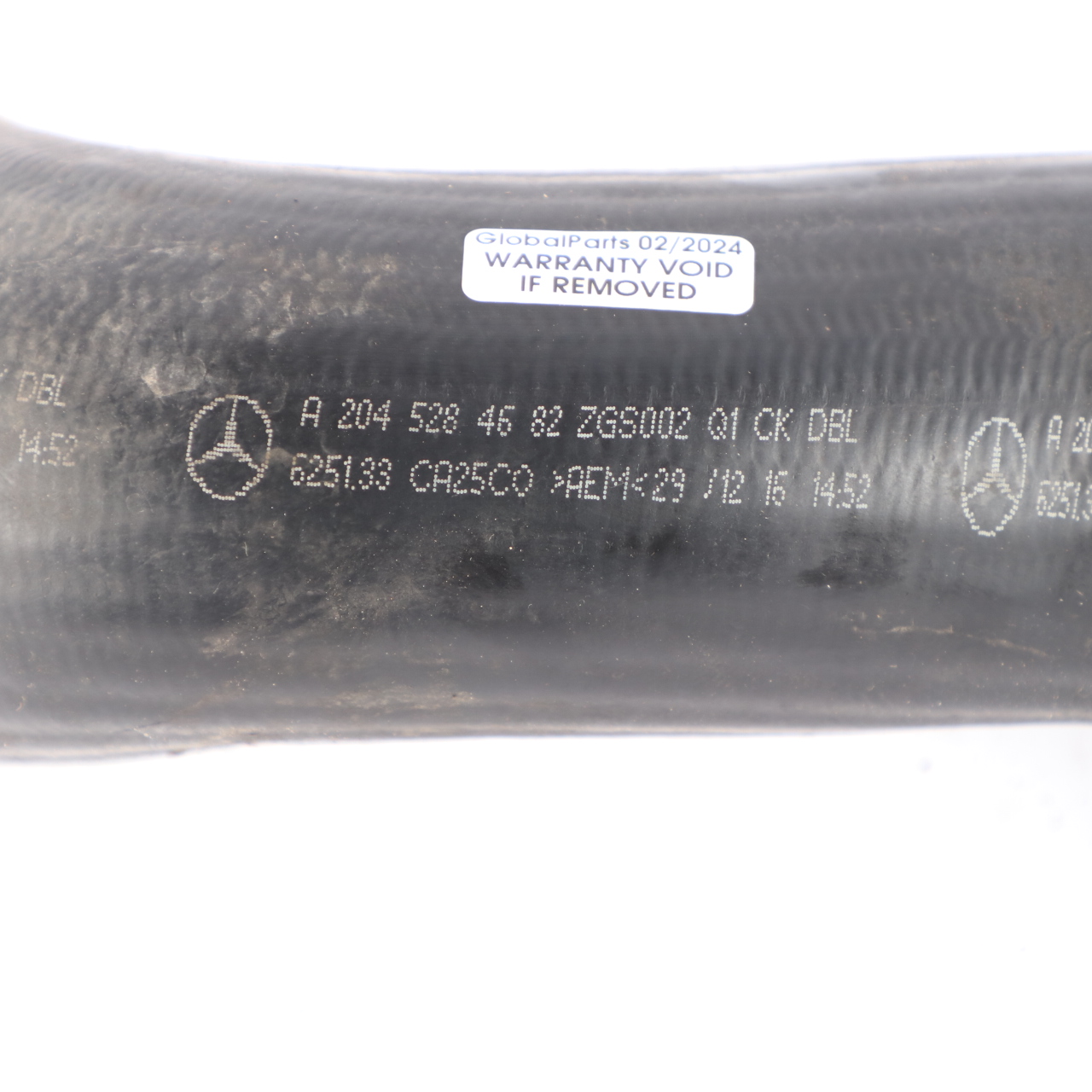 Mercedes W204 W207 W212 M274 Wąż Rura Przewód Intercoolera A2045284682