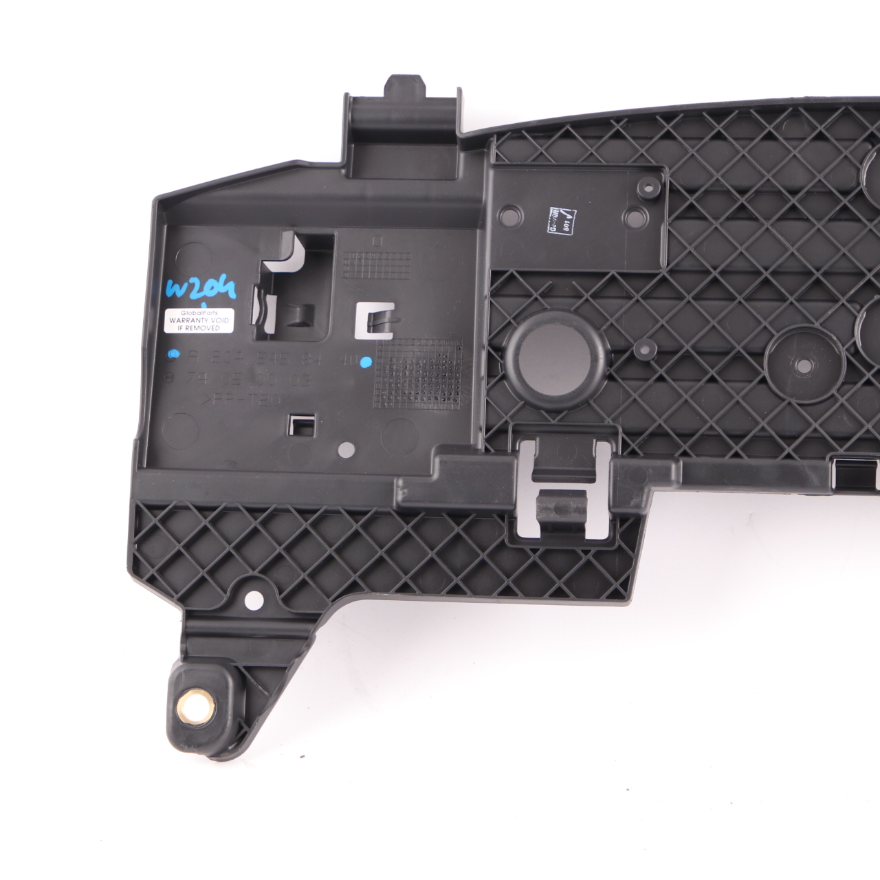 Kofferraumhalter Mercedes W204 Innenverkleidung Obere Platte Schwarz A2045458440