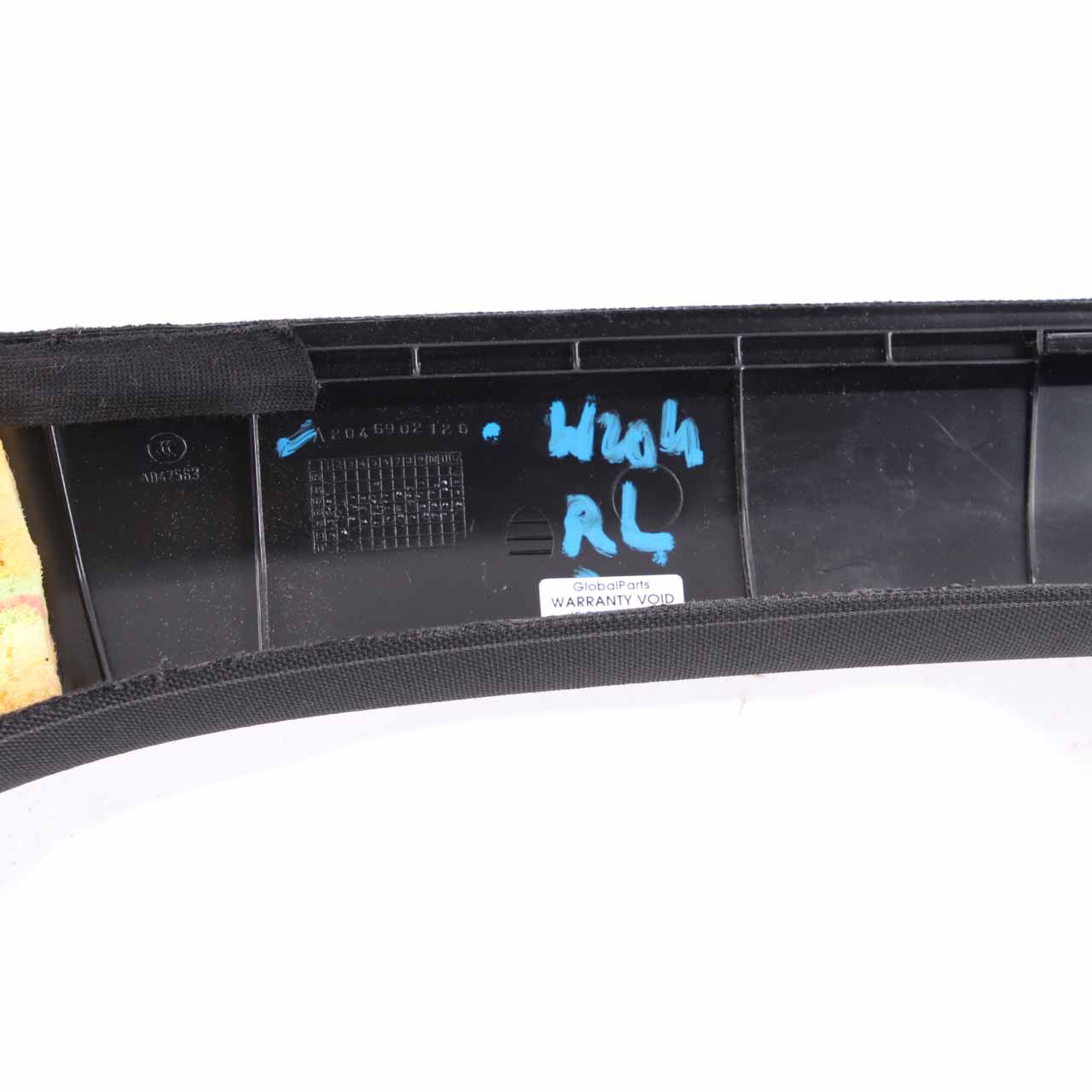 Interior Trim Cover Mercedes W204 Left N/S A-Pillar Trim Black A2046902126