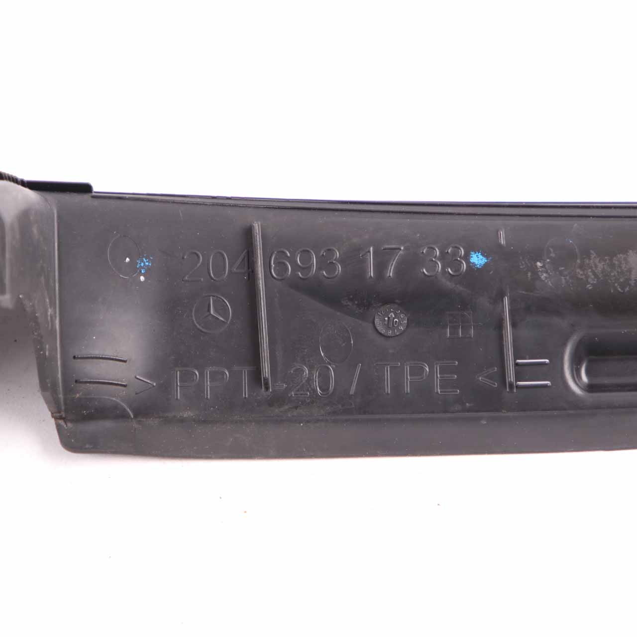 Mercedes S204 Trunk Boot Trim Upper Hinge Cover Panel Rear Left N/S A2046931733