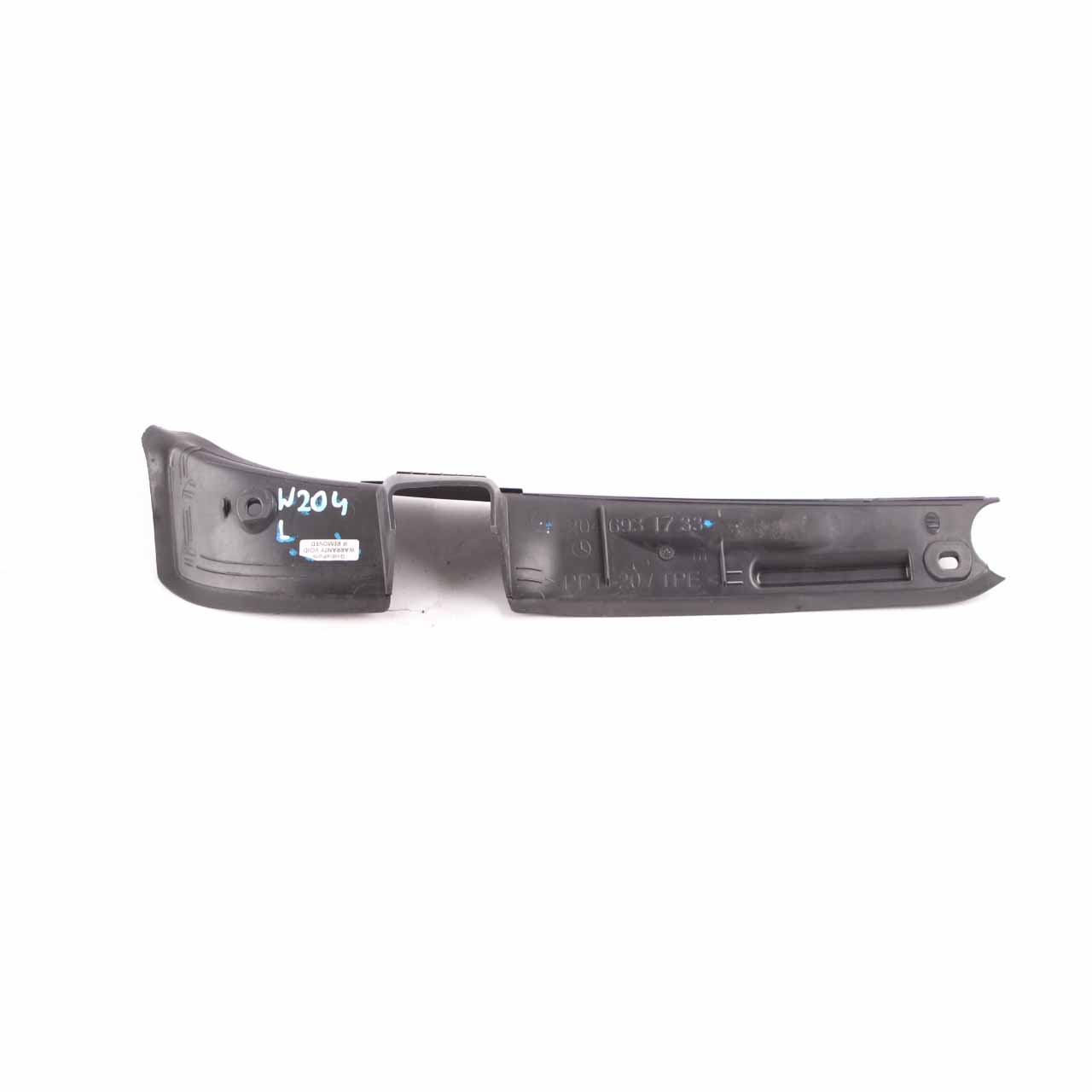 Mercedes S204 Trunk Boot Trim Upper Hinge Cover Panel Rear Left N/S A2046931733