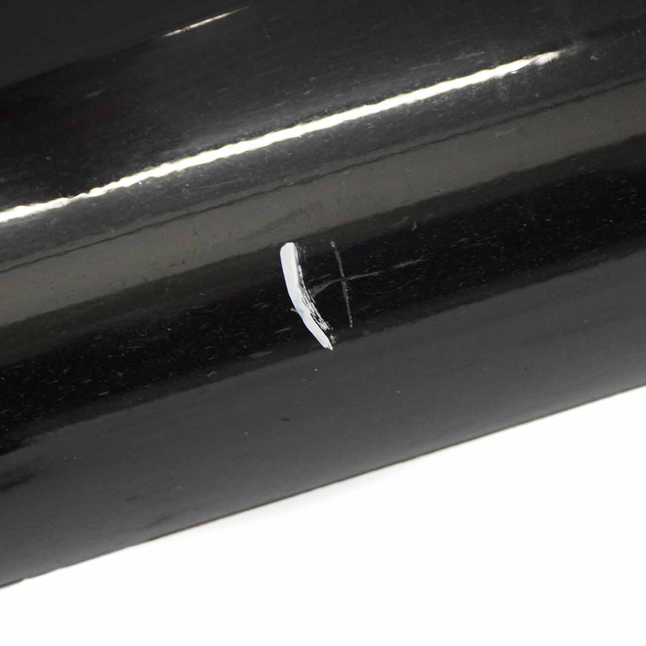 Mercedes W204 Side Skirt Cover Door Sill Panel Left N/S Obsidian Black - 197