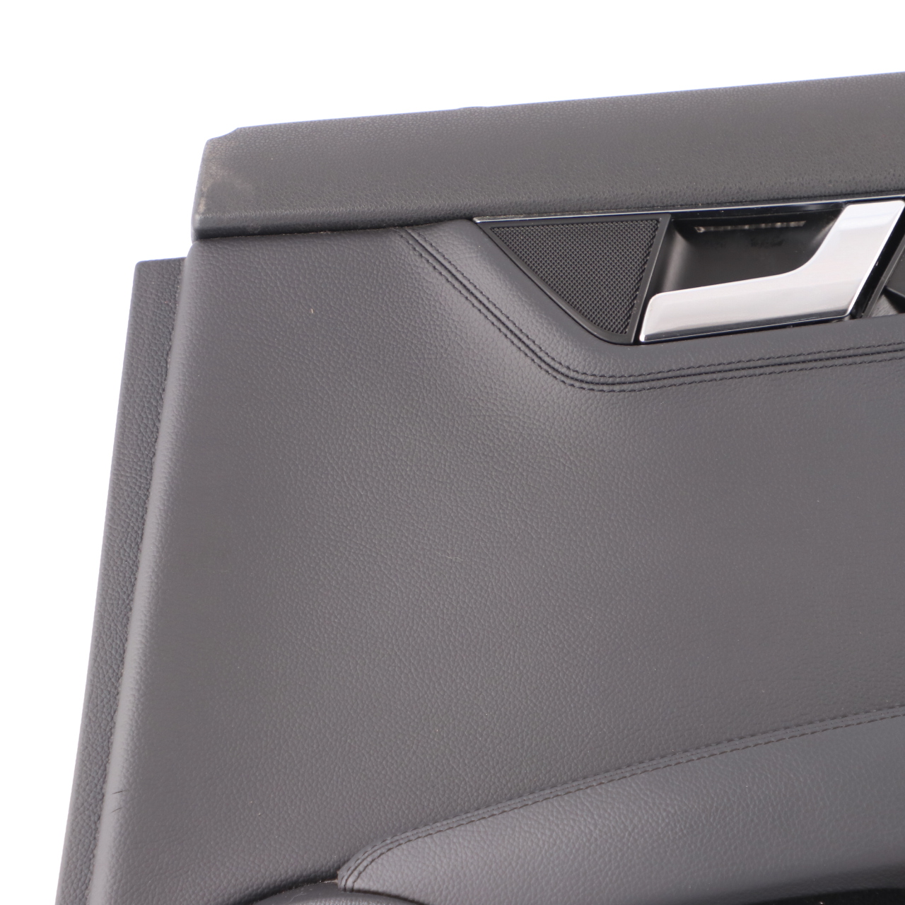 Mercedes W204 Türkarte Hinten Rechts Türverkleidung Trim Panel Leder Schwarz