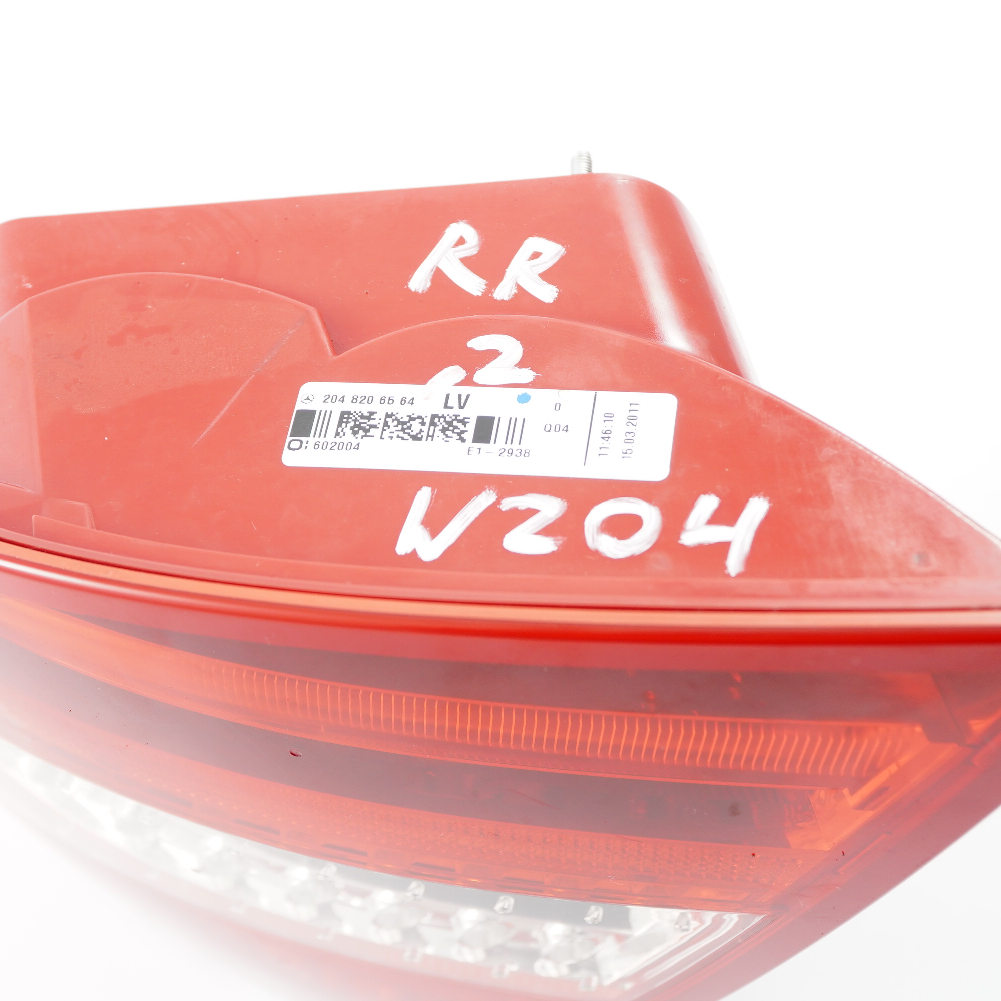 Mercedes W204 Estate Tail Lamp Side Panel Light Rear Right O/S A2048206564