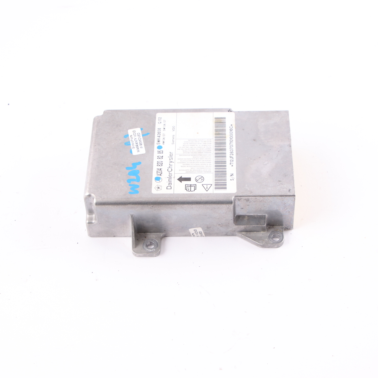 Mercedes W204 Sicherheit Crash Impact Control Modul Einheit A2048208285