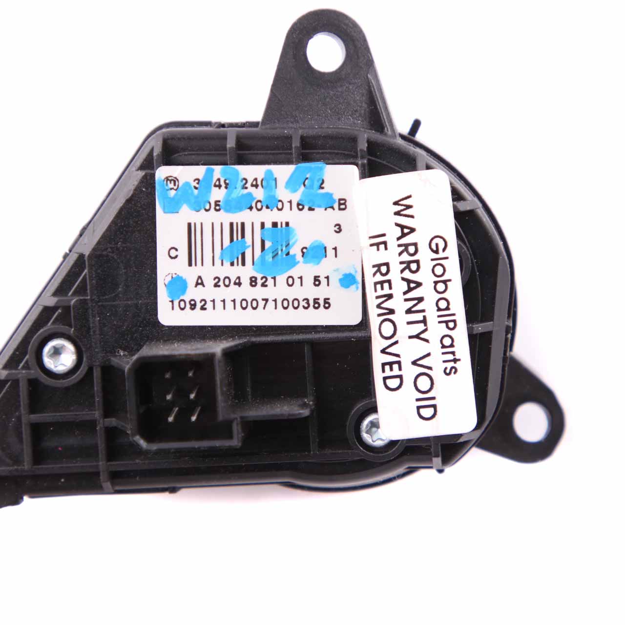 Mercedes W212 Lenkradtaste Schalter Links schwarz Multifunktion A2048210151