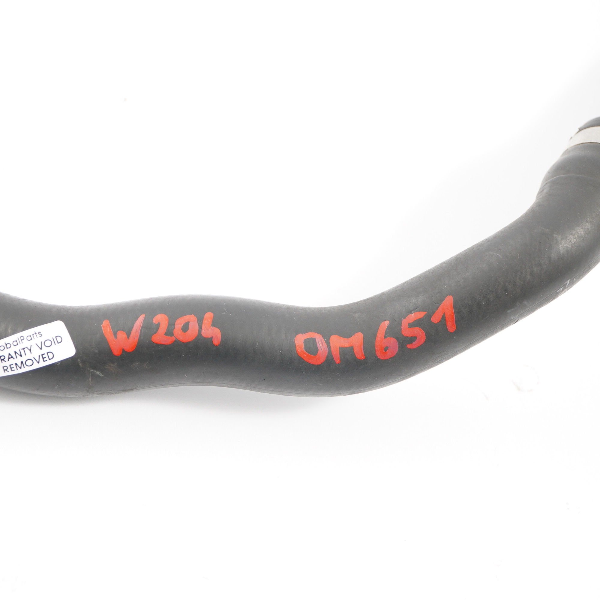 Water Pipe Mercedes W204 W207 OM651 Cooling Coolant Hose Line A2048307496