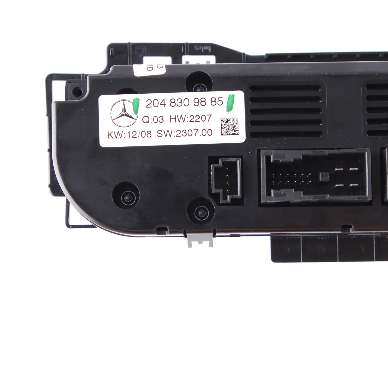 Mercedes W204 Klimaanlage Einheit Steuerschalttafelmodul A2048309885