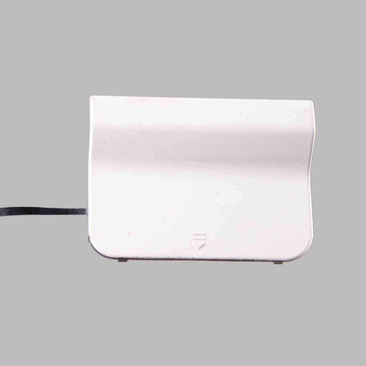 Mercedes W204 Rear Bumper Towing Eye Hook Cover Cap Flap Polar White - 149