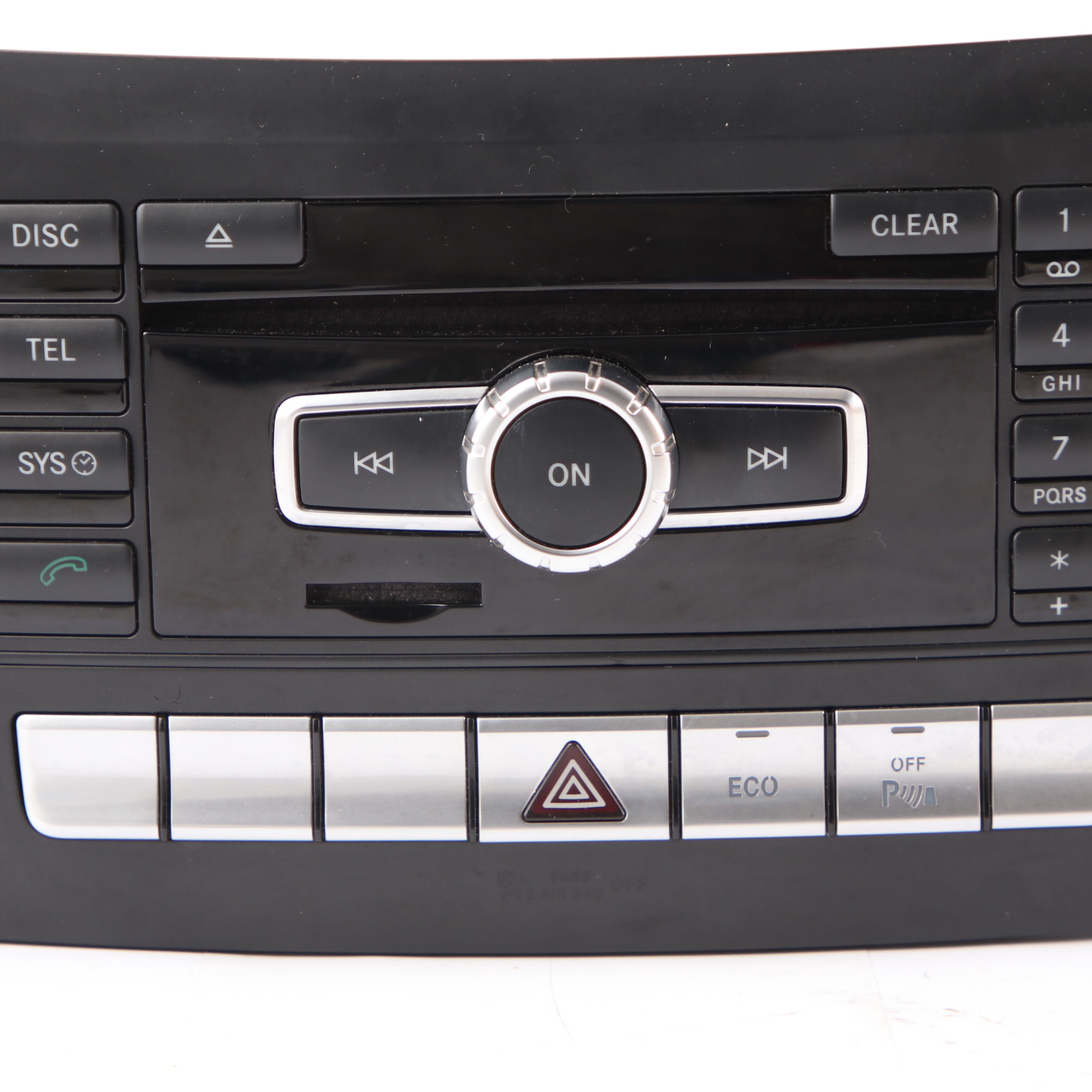 Mercedes W204 Navigation CD Spieler COMAND Radio Sat Nav Hauptgerät A2049005908