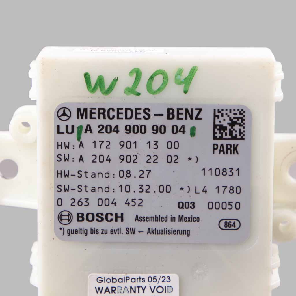 Mercedes W204 S204 PDC Parkmodul Abstandsregeltempomat Sensor A2049009004