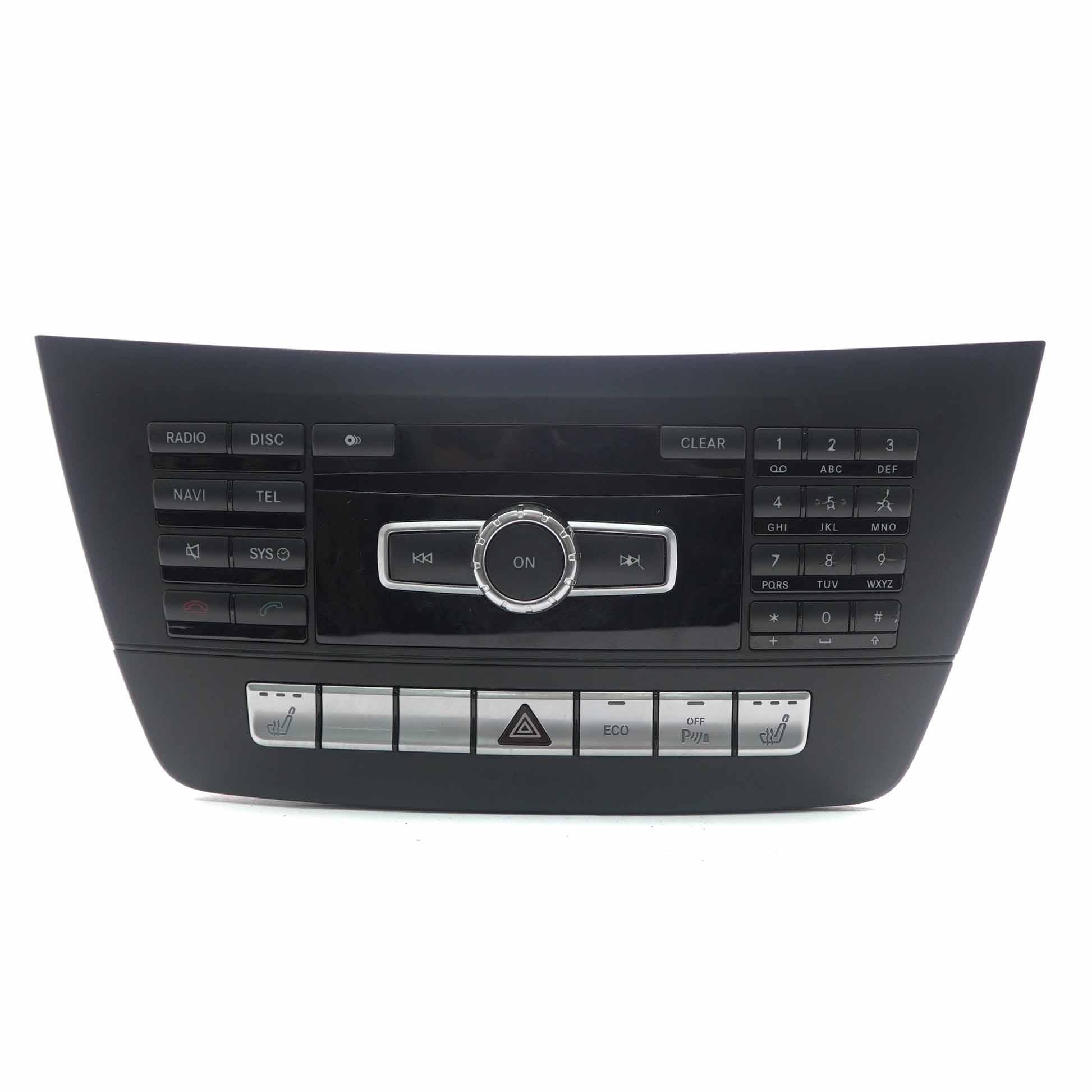 Mercedes W204 Navigation Radio Player Head Unit Hazard Seat Switch A2049009907