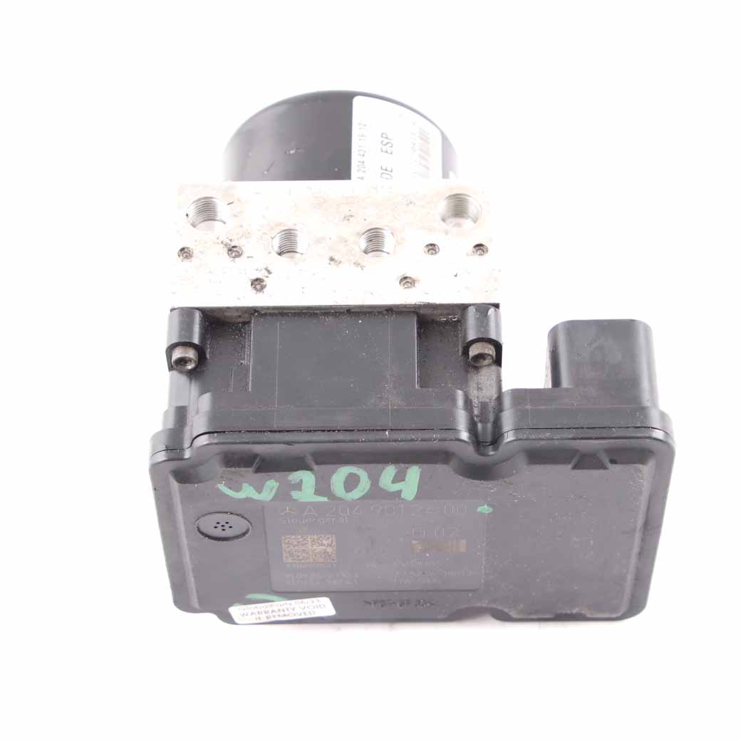 Mercedes W204 Bremspumpe ABS ESP Hydraulisches Steuergerät A2044311912