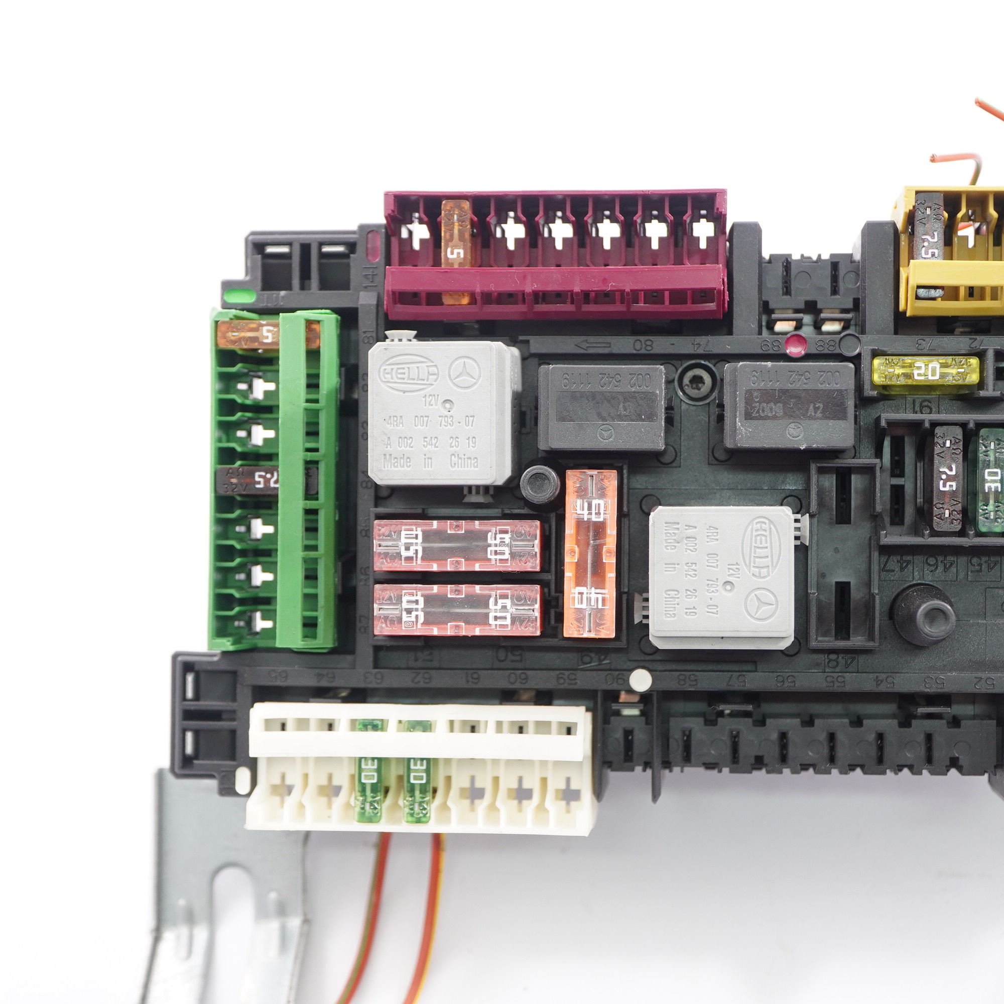 Mercedes W204 Sicherungskasten hinten SAM Modul Sicherung Einheit A2049067702