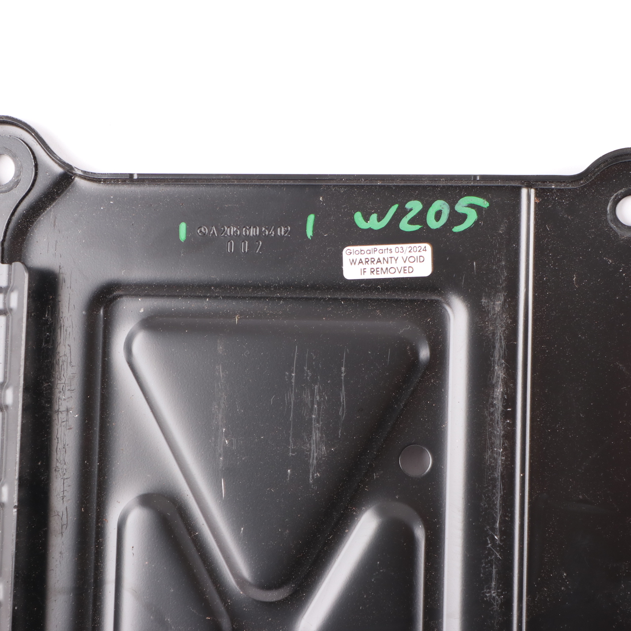 Batterieaussparung Mercedes W205 Kofferraumboden Grundplatte A2056105402