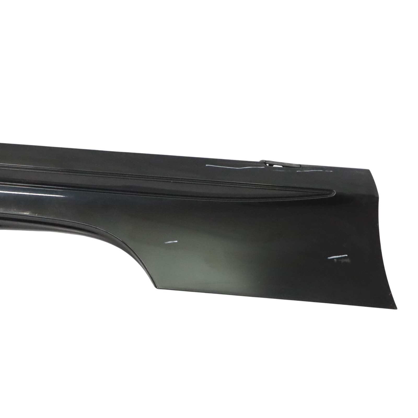 Mercedes C205 Side Skirt AMG Right O/S Door Sill Cover Obsidian Black - 197