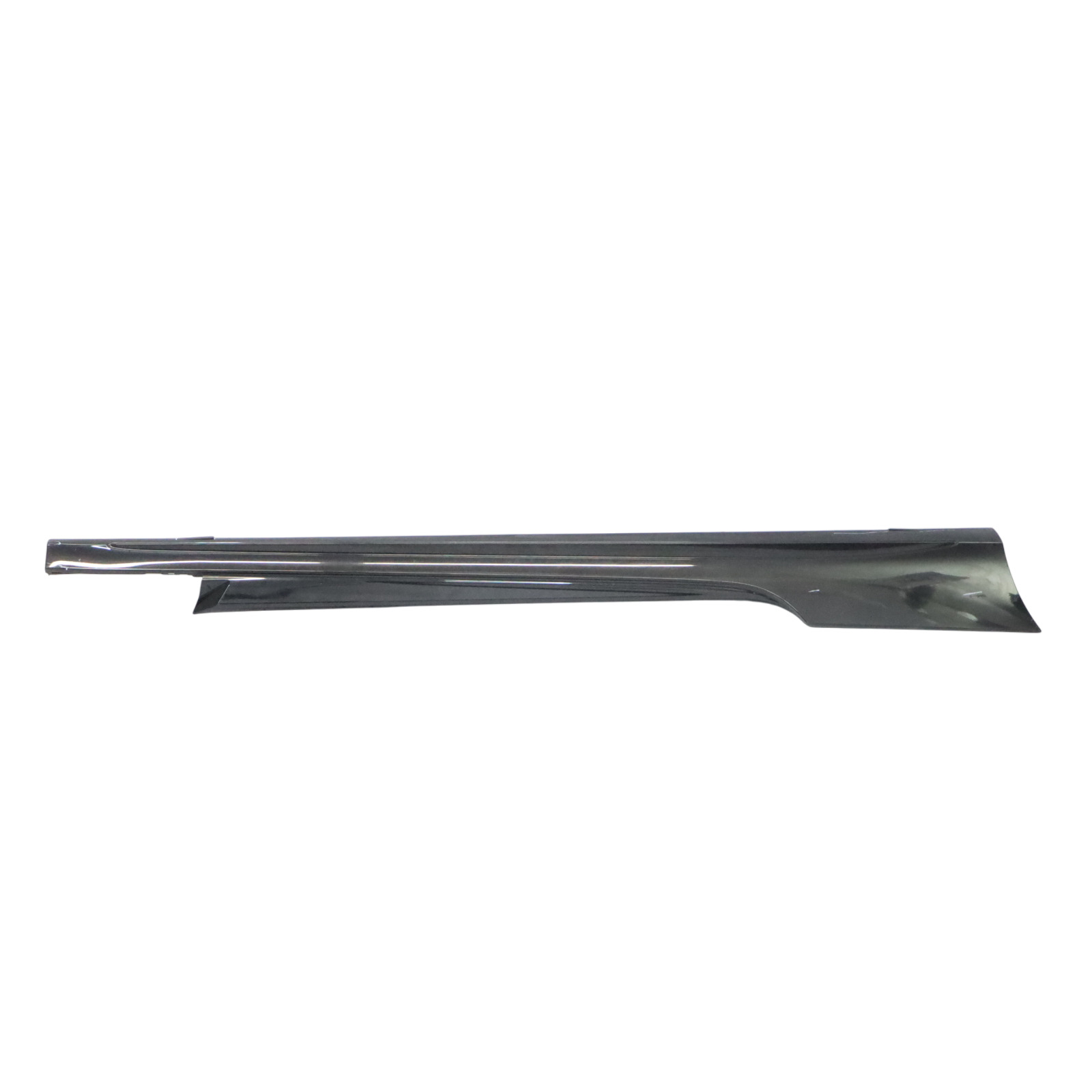 Mercedes C205 Side Skirt AMG Right O/S Door Sill Cover Obsidian Black - 197