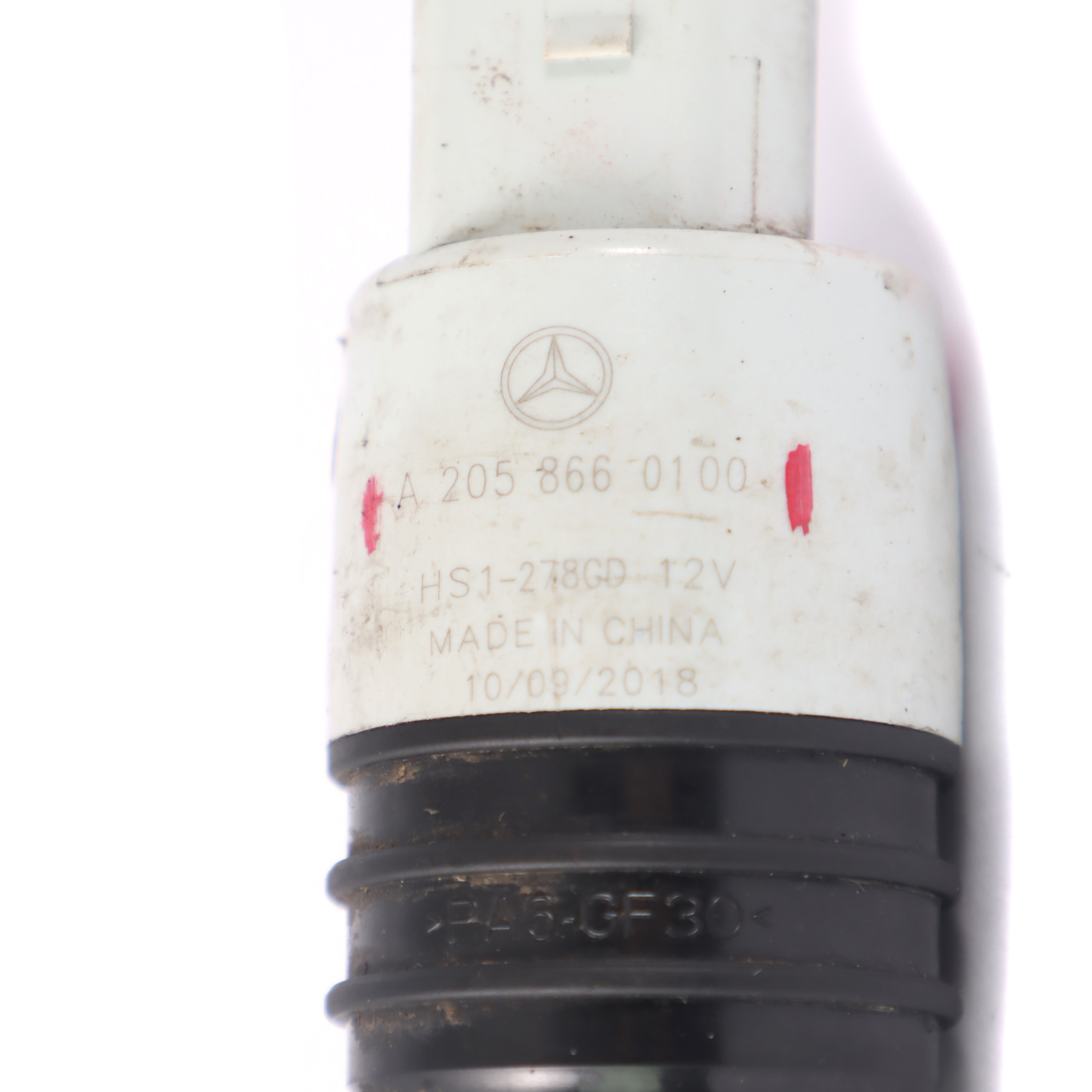 Mercedes C238 W205 W213 Windscreen Washer Fluid Pump A2058660100